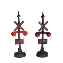 Railway Stop Light, Set Of 2 - Lemax