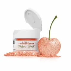Bakell - Peach Tinker Dust Edible Glitter (5g, 1x Jar) for Food, Desserts, and Beverages!