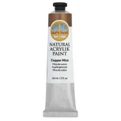 Natural Earth Paint Natural Acrylik Paint - Copper Mica, 59 ml