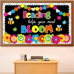 Flower Bulletin Board Decorations Set