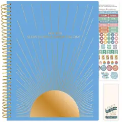 bloom daily planners 2025-26 Academic Planner, Soft Cover, 8.5" x 11", Cleerely Stated