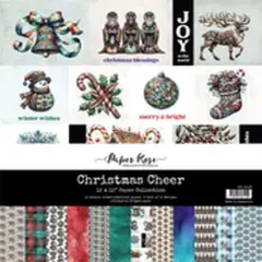 Paper Rose Studio Christmas Cheer 12x12 Paper Collection