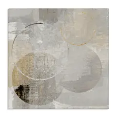 Stupell Industries Layered Circles in Neutrals Canvas By Susan Jill