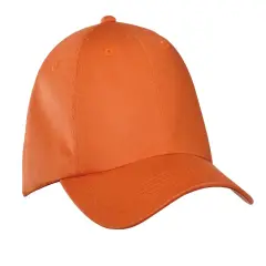 Port Authority&reg; Garment Washed Cap Cooked Carrot