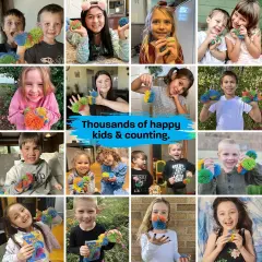 Stringy Balls & Sensory Toys for Kids 8 Pack - Valentines Day Gifts for Kids & Easter Basket Stuffers - 4 5 6 7 8 9 10 + Year Old Gift Ideas - Easter Gifts for Boys & Girls - Kooosh Balls Fidget Toys