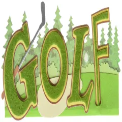 Jolee's Boutique Golf Title Dimensional Sticker