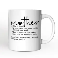 Mother DefinitionMug, Inspirational Mother Gift
