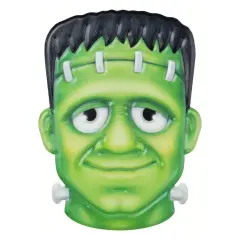 12" Metal Embossed Sign: Frankenstein (Green)