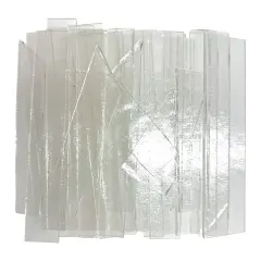 2 LB COE 96 Clear Glass Scraps - System 96 Fusing Glass Scraps Strips