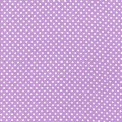 Mook Fabrics Polka Dot Flannel Fabric [43 in. Wide] - By The Yard Lilac/White