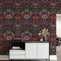 Transform Splendid Red Peel & Stick Wallpaper