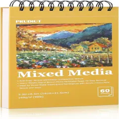 Mixed Media Sketchbook 60 Sheets Mixed Media Sketchbook