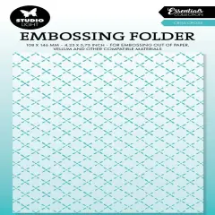 Studio Light Essentials Embossing Folder-Nr. 27 Criss Cross