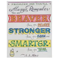 Paint-a-Dot&trade; Braver...Stronger Poster Craft Kit (Pack of 12)