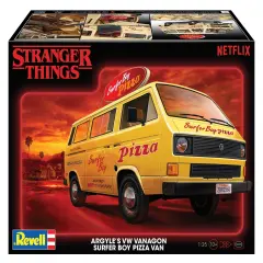 Revell Plastic Model Kit From Stranger Things-VW T3 Pizza Van