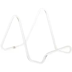 Plymor Clear Acrylic Rod-Style Display Easel, 5" H x 4.5" W x 7" D