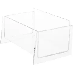Plymor Clear Acrylic Postcard Literature Holder (Countertop), Fits 5.8" x 4.1" Items