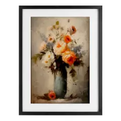 Stupell Industries Floral Romance Bouquet Framed Print Under Glass, design by LSR Creative Studio