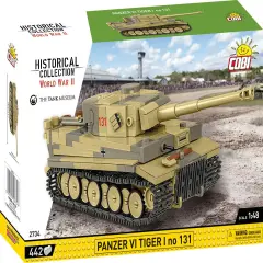 COBI Historical Collection WWII Panzer VI Tiger 1 no. 131 Tank