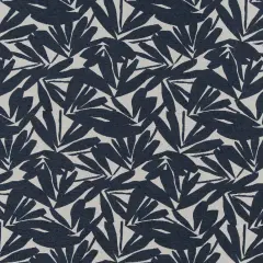 Upholstery Fabric - Blue Leaves,Tropical & Botanical Upholstery Fabric 54 Inches"