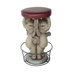 Elephant Barstool Over Sized Statue