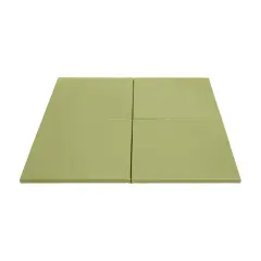 Play Patch Activity Mat Squares, Modular Playmat, 4-Pack Fern Green