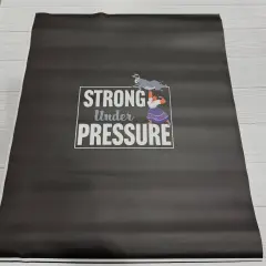 Strong Under Pressure vinyl panel Black