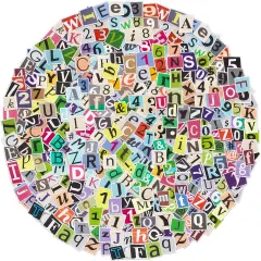 400Pcs Alphabet Letter Stickers