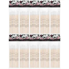 Creative Mark Disposable Detail Brushes - 100 Pack - Disposable Detail Brushes for One-Time Use Painting, Commissions, Miniatures, Crafts