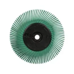 Scotch-Brite&trade; Radial Bristle Brush, 6 in x 1/2 in x 1 in 50 With Adapter