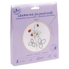 DMC Learning Fine Punch Needle Kit