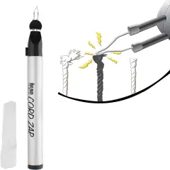 The Beadsmith Cord Zap - 7-Inch Extra Strong Thread Burner for Heavier Cords - Trim, Burn and Melt Thread with one Touch, Ideal for Finishing Bead Weaving and stringing Projects