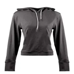 Burnside&reg; Women's Dawn to Dusk Hooded Pullover Heather Charcoal