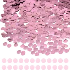 Confetti Round Glitter Table Confetti Dots - Pink