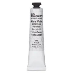 Ceracolors Waterborne Wax Paint - Warm White, 50 ml