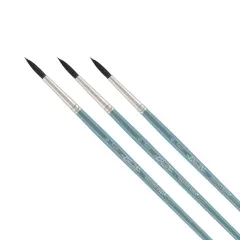 Mimik Professional Watercolor Brushes -Assorted - Synthetic Squirrel Hair - Natural Bristle Artist Brushes for Watercolors, Gouache & Acrylics - Imitates Natural Squirrel and Sable Hair