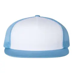 YP Classics&reg; Five-Panel Classic Trucker Cap C Blue/White/C Blue