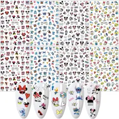 Cartoon Nail Art Stickers Decal 3D