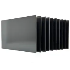 MDF Colored Wood 12x19 inches Sheets, 1/8th, Thicknesses, Glowforge Ready, 9 or 17 Different Colors Included