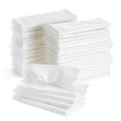 36 Pack Car Tissues Refills - 864 Sheets of Facial Napkins for Auto Sun Visor Tissue Holder, 24 Sheets Each, 3-Ply (8 x 4 In) White