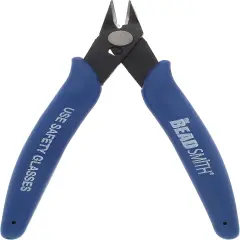 The Beadsmith Knot Cutter &ndash; 5-Inch Thread and Wire Cutting Tool with Spring &ndash; Flush Cutters for Jewelry Making, Toy Models, Electronics, Craft Wire, Floral, Hobbies and More