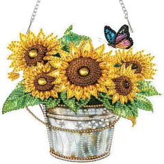 Hanging Diamond Painting Kit - Sunflower