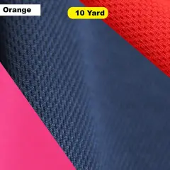 Mock Mesh Active Fabric Orange