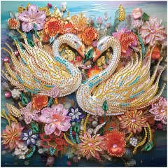 5D Swan Diamond Painting Kits for Adults