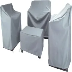 Veradek Multi-Purpose Rectangular Outdoor Patio Cover - 34" x 43.25" x 21" - Gray