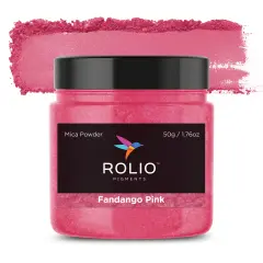 Rolio - 1 Jar Mica Powder (Fandango Pink) - 50g / 1.8 oz