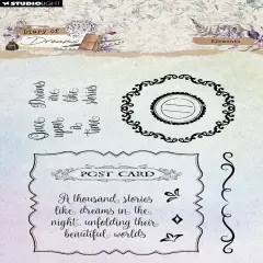 Diary Of Dreams Collection Clear Stamps 11/Pkg-Nr. 807, Elements