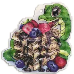 Snake Counted cross stitch kit 8093A