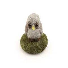 Felting Kit -Owl Amiguwoolli Mini Kit Needle Felting Kit