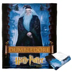 Warner Brothers Harry Potter Philosopher&rsquo;s Stone Silk Touch Throw Blanket Dumbledore